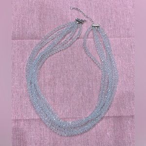 Multi strand vintage beaded necklace